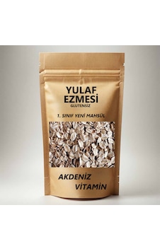 Akdeniz Vitamin Glutensiz Yulaf Ezmesi 250 G