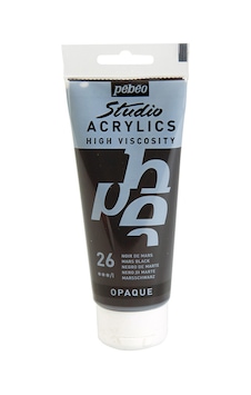 Pebeo Studio Mars Siyah 831-26 100 ml Akrilik Boya Pebeo Studio Mars Siyah 831-26 100 ml Akrilik Boya