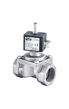 Eska Egv 1025 Normalde Açık Selonoid Vana 220Vac-12Vdc - 1" Eska Egv 1025 Normalde Açık Selonoid Vana 220Vac-12Vdc - 1"