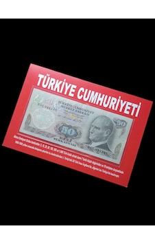 Türkiye Cumhuriyeti Türk Lirası Kağıt Koleksiyon Paralar. Antika Darpane Hobi Hediye. Folderinde 2 Türkiye Cumhuriyeti Türk Lirası Kağıt Koleksiyon Paralar. Antika Darpane Hobi Hediye. Folderinde 2