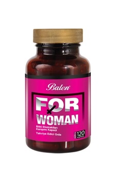 Balen Forwoman 620 MG 120 Kapsül For Woman Balen Forwoman 620 MG 120 Kapsül For Woman