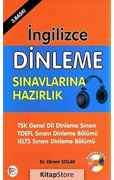 İngilizce Dinleme Sınavlarına Hazırlık - Ekrem Solak - Pelikan Yayınları İngilizce Dinleme Sınavlarına Hazırlık - Ekrem Solak - Pelikan Yayınları