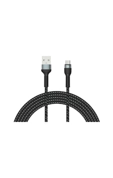 Forzacase FC313 Micro USB 2A 3 M Örgülü Şarj Ve Data Kablosu