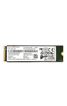 Union Memory Am6a0 512gb Pcıe Gen4x4 3900-3100 Mb/s 2280 M.2 Nvme Ssd 1