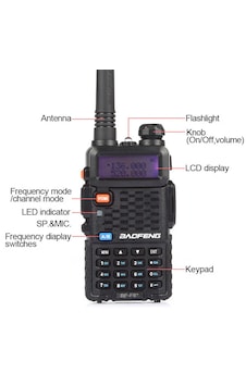 Baofeng Bf-f8+ 5w Uhf/vhf/vox, 128 Kanal, Çift Bant, El Feneri, Fm Radyo, Led El Feneri, Programlanabilir Arama Kurtarma/güvenlik/haberleşme El Telsizi Baofeng Bf-f8+ 5w Uhf/vhf/vox, 128 Kanal, Çift Bant, El Feneri, Fm Radyo, Led El Feneri, Programlanabilir Arama Kurtarma/güvenlik/haberleşme El Telsizi