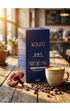 X-aura 2 İn 1 Şekersiz Hazır Kahve - Reishi Mantarlı Fonksiyonel Gurme Kahve 14 Gr X 20 Adet X-aura 2 İn 1 Şekersiz Hazır Kahve - Reishi Mantarlı Fonksiyonel Gurme Kahve 14 Gr X 20 Adet