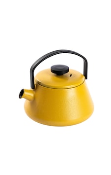 Brb-5410577130959-t-tıme Mustard Yellow Demir Döküm Demlik Sarı