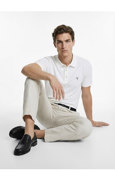 Fabrika Kırık Beyaz Erkek Slim Fit Polo T-shirt F6sm-tst 2121 Fabrika Kırık Beyaz Erkek Slim Fit Polo T-shirt F6sm-tst 2121