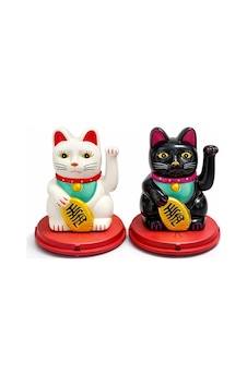 Güneş Enerjili Sallanan Şans Kedisi - Maneki Neko Alk4521 Güneş Enerjili Sallanan Şans Kedisi - Maneki Neko Alk4521