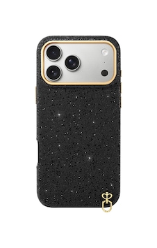 Apple Uyumlu iPhone 17 Pro Max Kılıf Parlayan Simli Tasarım Pynana Diamond Sky Serisi Kapak Siyah Siyah Apple Uyumlu iPhone 17 Pro Max Kılıf Parlayan Simli Tasarım Pynana Diamond Sky Serisi Kapak Siyah Siyah