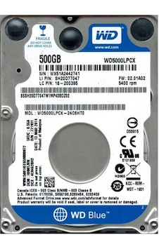 Hdd Nb 500Gb Wd 5400Rpm 16Mb Sata3 2.5 Blue Wd5000Lpcx Hdd Nb 500Gb Wd 5400Rpm 16Mb Sata3 2.5 Blue Wd5000Lpcx