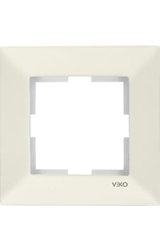 Viko Meridian Krem Tekli Çerçeve - 90979011