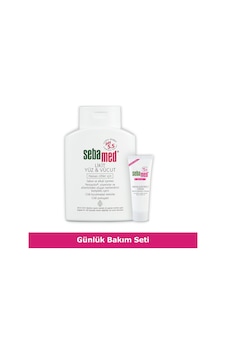Sebamed Hassas Ciltler İçin Yüz & Vücut Temizleme Jeli 200 ML + Nemlendirici Bakım Kremi 50 ML Sebamed Hassas Ciltler İçin Yüz & Vücut Temizleme Jeli 200 ML + Nemlendirici Bakım Kremi 50 ML
