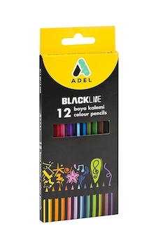 Adel Kuru Boya Blacklıne 12 Renk 2112312000 Adel Kuru Boya Blacklıne 12 Renk 2112312000