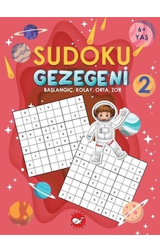 Sudoku Gezegeni 2: Başlangıç Kolay Orta Zor- Beyaz Balina Yayınları Sudoku Gezegeni 2: Başlangıç Kolay Orta Zor- Beyaz Balina Yayınları