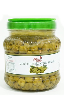 Hatay Çiftliği Çekirdeksiz Yeşilzeytin 800gr Hatay Çiftliği Çekirdeksiz Yeşilzeytin 800gr
