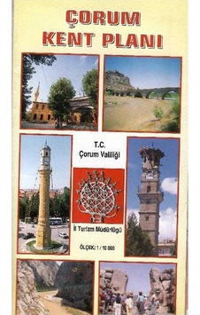 Çorum Kent Planı City Plan Harita Map