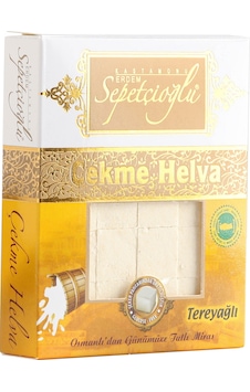 Erdem Sepetçioğlu Tereyağlı Çekme Helva 120 G Erdem Sepetçioğlu Tereyağlı Çekme Helva 120 G