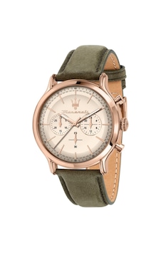 Maserati R8871633007 Fonksiyonlar Aktif Deri Kordon 10 Atm Su Geçirmezlik Yeşil Renk Erkek Kol Saati Rose Gold Maserati R8871633007 Fonksiyonlar Aktif Deri Kordon 10 Atm Su Geçirmezlik Yeşil Renk Erkek Kol Saati Rose Gold