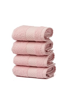 Soley Minerva %100 Doğal Pamuklu 4'lü Misafir Havlusu Seti Pembe Sku: Zeusb0c46ndmg6 4 Renk Soley Minerva %100 Doğal Pamuklu 4'lü Misafir Havlusu Seti Pembe Sku: Zeusb0c46ndmg6 4 Renk
