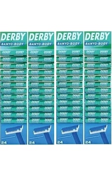Derby Kartela Banyo Body Tıraş Bıçağı 96'lı