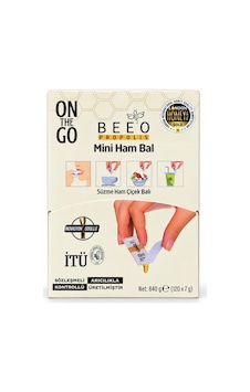 Beeo Ham Süzme Çiçek Balı Mini 7g 120 Adet Beeo Ham Süzme Çiçek Balı Mini 7g 120 Adet