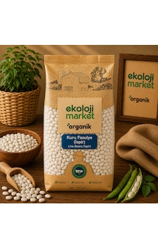 Organik Glutensiz Kuru Fasulye Şeker İspir 750 Gr.