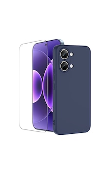 Teleplus Xiaomi Poco X8 Pro Max Kılıf Mara Lansman Silikon + Nano Esnek Ekran Koruyucu Lacivert Teleplus Xiaomi Poco X8 Pro Max Kılıf Mara Lansman Silikon + Nano Esnek Ekran Koruyucu Lacivert
