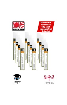 0,9 Mm Hb Kalem Ucu 12 Paket Her Paket İçi 24 Adet Çok Renkli 0,9 Mm Hb Kalem Ucu 12 Paket Her Paket İçi 24 Adet Çok Renkli