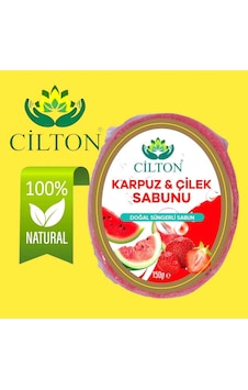 Cilton Karpuz & Çilek Sabunu Doğal Süngerli Sabun 150 Ml