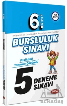 6. Sınıf Bursluluk Sınavı Fasiküllü Tamamı Çözümlü 5 Deneme Ciltli Data Yayınları 6. Sınıf Bursluluk Sınavı Fasiküllü Tamamı Çözümlü 5 Deneme Ciltli Data Yayınları