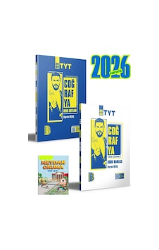 Benim Hocam Tyt Coğrafya Ders Notları Ve Çözümlü Soru Bankası Seti 2 Kitap