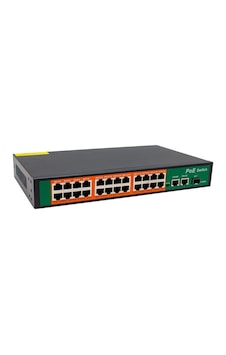 Powermaster 300W 10/100/1000 MBPS 24+3+SFP 24 Port Poe Ethernet Gıgabıt Swıtch