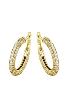 Altın Halka Küpe T079409 Sarı Altın Altın Halka Küpe T079409 Sarı Altın