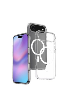Zore İphone 17 Air Kılıf M-safe Şarj Özellikli Şeffaf Sert Pc Nvth Embos Kapak - Şeffaf Zore İphone 17 Air Kılıf M-safe Şarj Özellikli Şeffaf Sert Pc Nvth Embos Kapak - Şeffaf