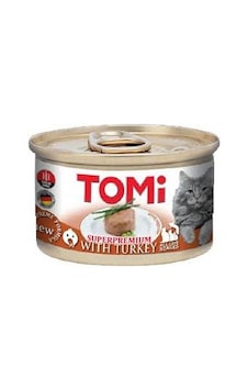 Tomi Superpremium Hindi Etli Tahılsız Yetişkin Konserve Kedi Maması 85 G Tomi Superpremium Hindi Etli Tahılsız Yetişkin Konserve Kedi Maması 85 G