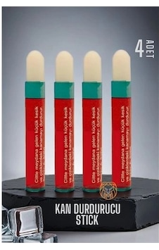 Mey İthalat Kan Durdurucu Stick 4 Adet 720187 Mey İthalat Kan Durdurucu Stick 4 Adet 720187