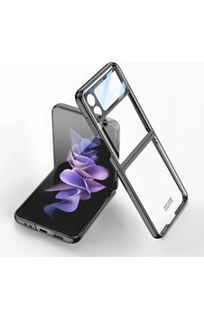 Galaxy Uyumlu Z Flip 4 Kılıf Zore Kıpta Lensli Kapak Siyah Galaxy Uyumlu Z Flip 4 Kılıf Zore Kıpta Lensli Kapak Siyah