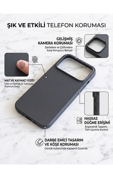 Iphone 17 Pro Max Uyumlu Esnek Silikon Kılıf