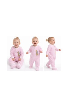 Veraura Lifestyle 6/48 Ay Kapitoneli Bebek Uyku Tulumu Pembe