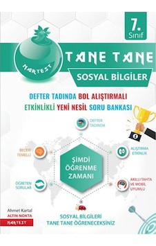 7 Sınıf Sosyal Bilgiler Yeşil Defter Tadında Nartest Yayınları 7 Sınıf Sosyal Bilgiler Yeşil Defter Tadında Nartest Yayınları