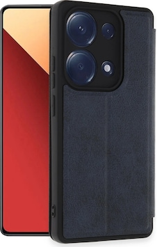Gld-spt- Newface Xiaomi Redmi Note 13 Pro 4g Kılıf Flip Cover - Lacivert Gld-spt- Newface Xiaomi Redmi Note 13 Pro 4g Kılıf Flip Cover - Lacivert