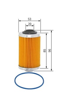 BOSCH F026407109 Yağ Filtresi 159 / Insignia 2.8 V6 Turbo 3.2Jts BOSCH F026407109 Yağ Filtresi 159 / Insignia 2.8 V6 Turbo 3.2Jts