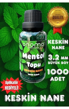 Premium Mentol Topu Keskin Nane Aroma Kapsülleri 1.000 Adet Yeşil Premium Mentol Topu Keskin Nane Aroma Kapsülleri 1.000 Adet Yeşil