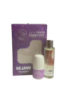 Youth Passport Dejavu Kadın Parfüm EDP 75 ML + Roll-On Deodorant 60 ML Youth Passport Dejavu Kadın Parfüm EDP 75 ML + Roll-On Deodorant 60 ML
