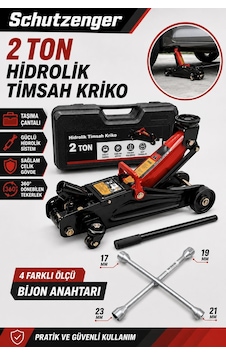 2 Ton Timsah Kriko Ve Bijon Sökme Anahtarı Araç Kaldırma Krikosu Çelik Teker Taşıma Çantalı 2 Ton Timsah Kriko Ve Bijon Sökme Anahtarı Araç Kaldırma Krikosu Çelik Teker Taşıma Çantalı