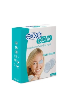 Exxe Optik Yapışkanlı Oval Göz Pedi Yetişkin 5'li Exxe Optik Yapışkanlı Oval Göz Pedi Yetişkin 5'li