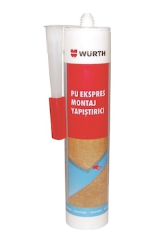 Würth Pu Ekspres Montaj Yapıştırıcı Sarı 310 ML Würth Pu Ekspres Montaj Yapıştırıcı Sarı 310 ML