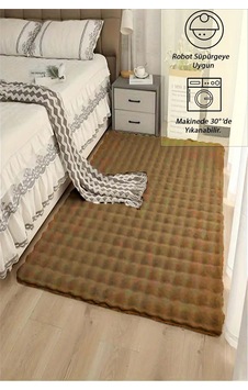 Raschel Carpet Vizon Yumuşak Bubble Kaymaz Özel Taban Peluş Halı Yolluk Vizon Raschel Carpet Vizon Yumuşak Bubble Kaymaz Özel Taban Peluş Halı Yolluk Vizon