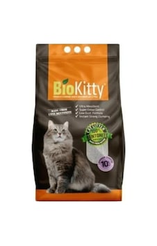 Biokitty Lavanta Kokulu İnce Taneli Kedi Kumu 10 L Biokitty Lavanta Kokulu İnce Taneli Kedi Kumu 10 L